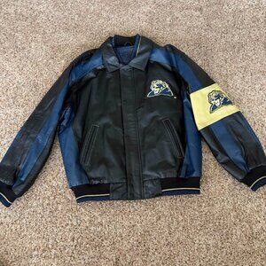 Vintage G-III Global Identity Leather Pittsburgh Panthers Jacket